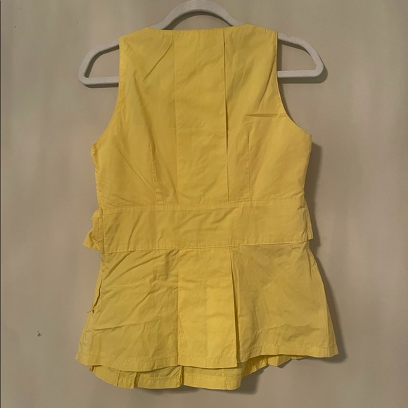 RED VALENTINO- tie front blouse - Picture 5 of 6